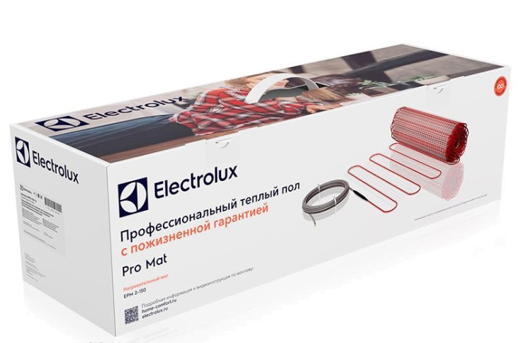 Теплый пол Electrolux Pro Mat EPM 2-150-10 кв.м самоклеющийся