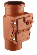Обратный канализационный клапан Solex наружный Ф160
